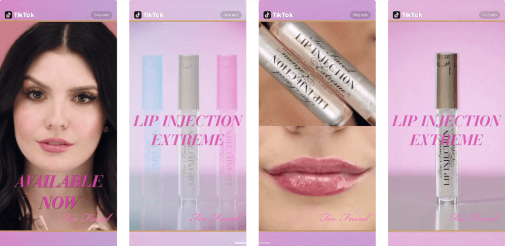 branded ad on ticktok