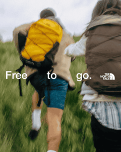 Elevating The North Faces Back to Campus Campaign